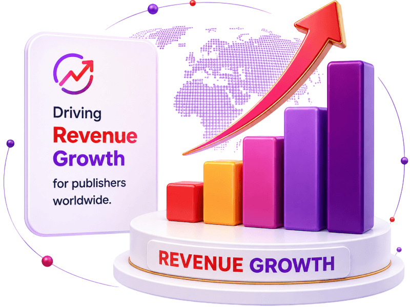 Revenue Growth 3D Graphic